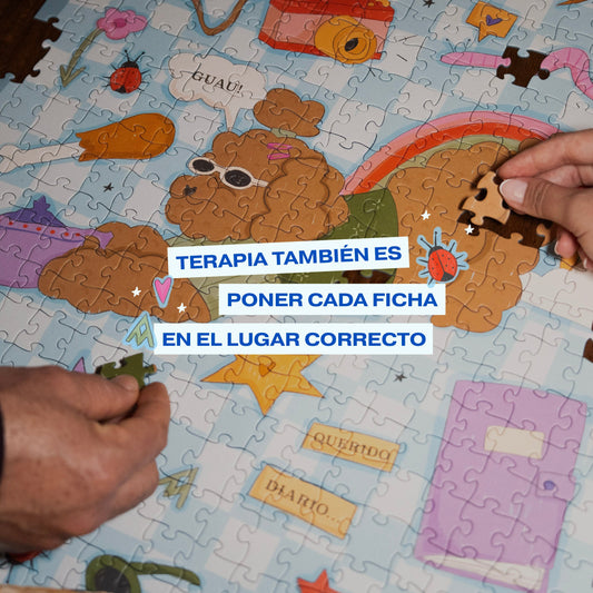 Terapia también es poner cada ficha en el lugar correcto.