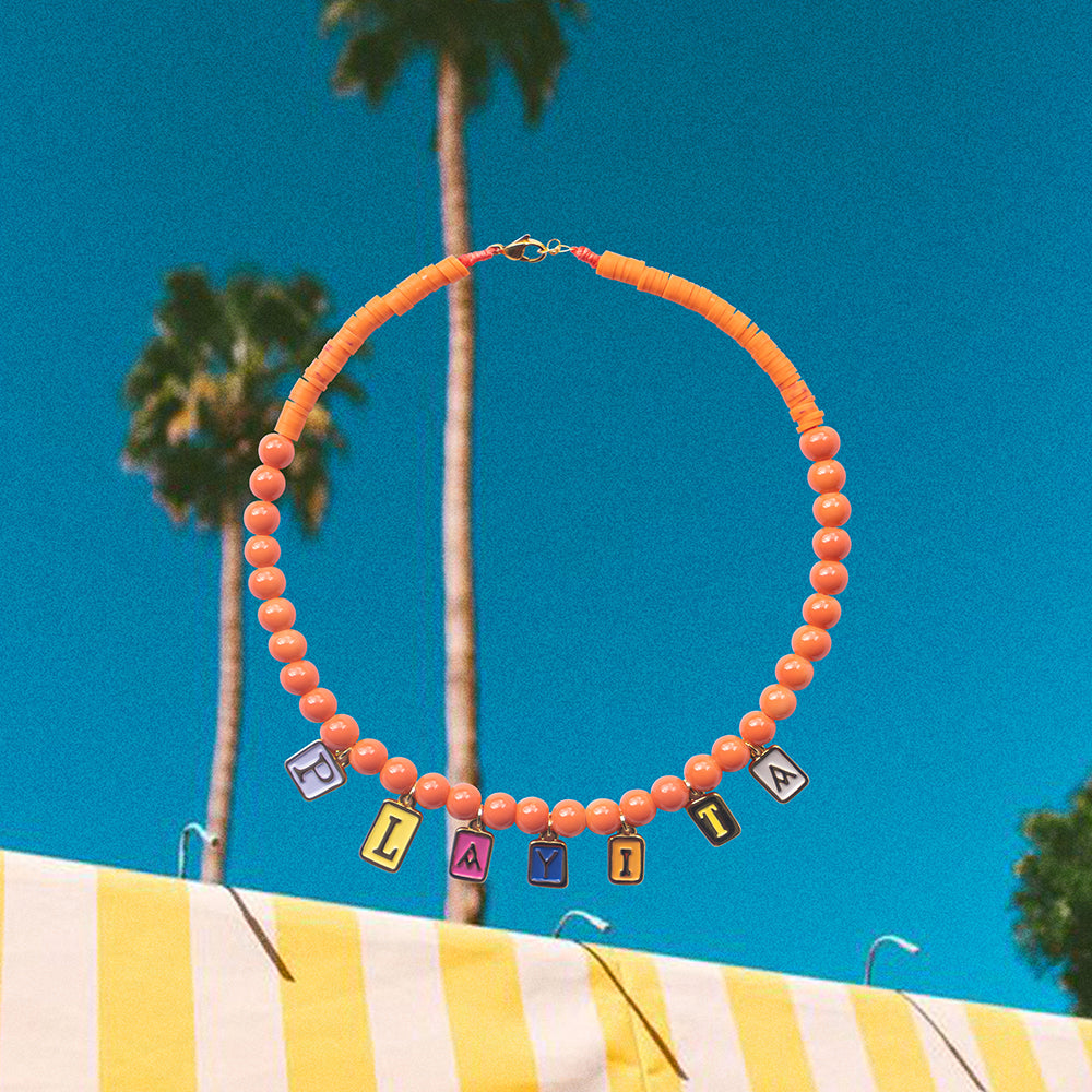 COLLAR PLAYITA NARANJA